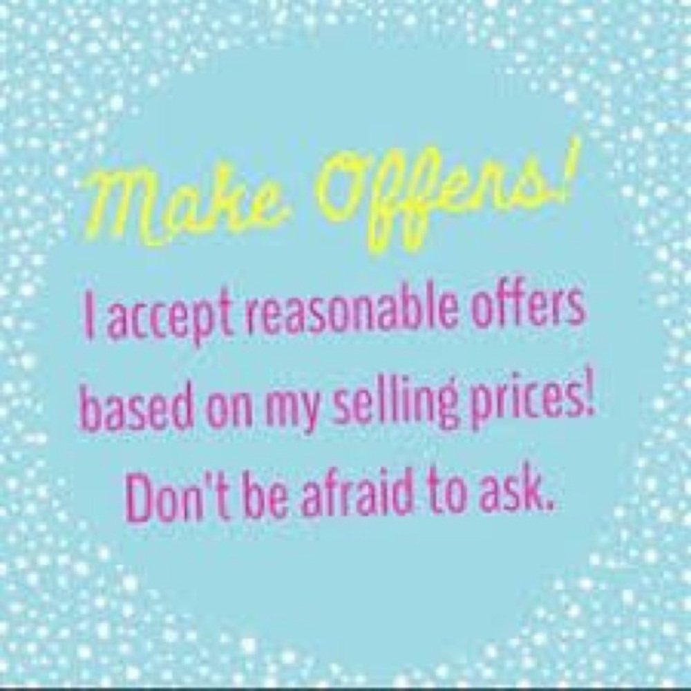 Offers Welcome!!!